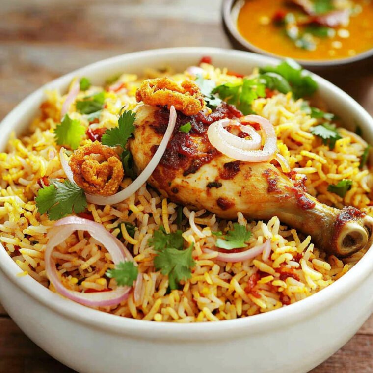 Chicken Biryani (Gongura)